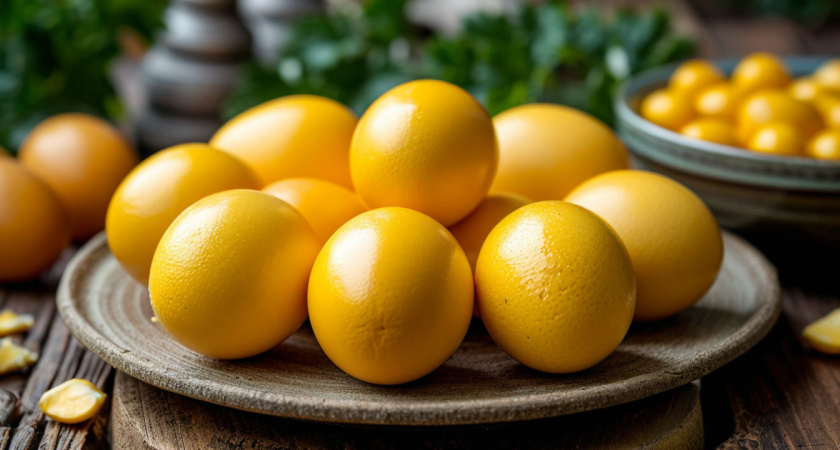 Куркуму отправила на «пенсию»: окунаю пасхальные яйца в этот отвар — получаю солнечный оттенок скорлупок