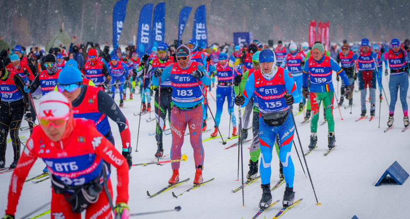 Югорский лыжный марафон побил рекорд по числу участников