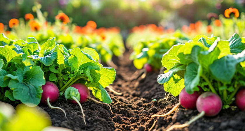 5 ложек на 1 ведро — и редис попрет как на дрожжах: вырастет размером с апельсин и сахарным — мощная подкормка