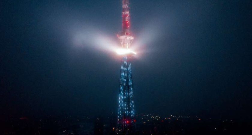 В Костроме в честь дня космонавтики телебашня сменит подсветку