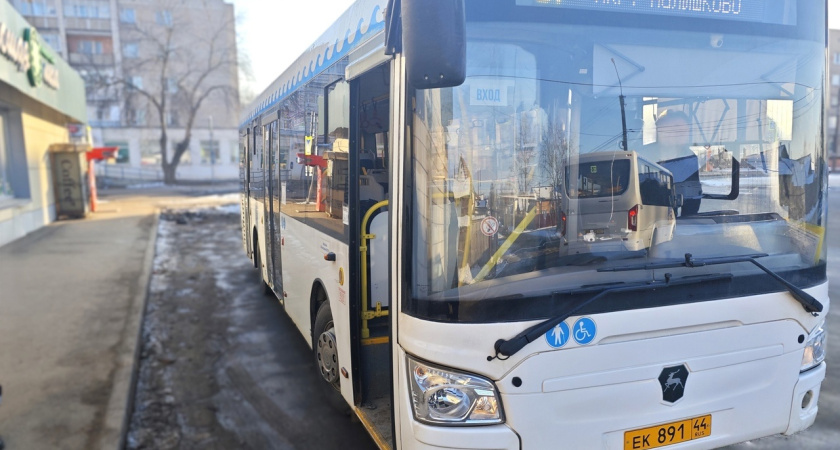 В Костроме увеличивают количество автобусов на маршруте №57