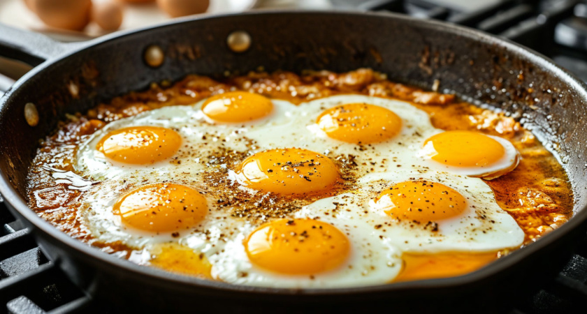Почему нельзя жарить яичницу на подсолнечном масле - запомните раз и навсегда: совет для всех