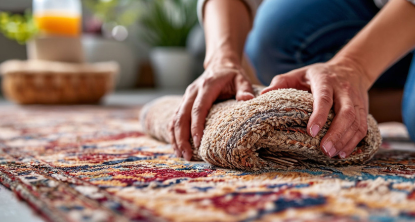 Подсмотрела у турков способ чистки ковров: теперь половики в моем доме всегда свежие и без пыли и шерсти - занимает 15 минут