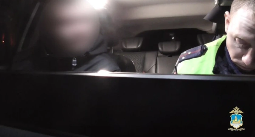 Костромские полицейские задержали пьяного 21-летнего мотоциклиста