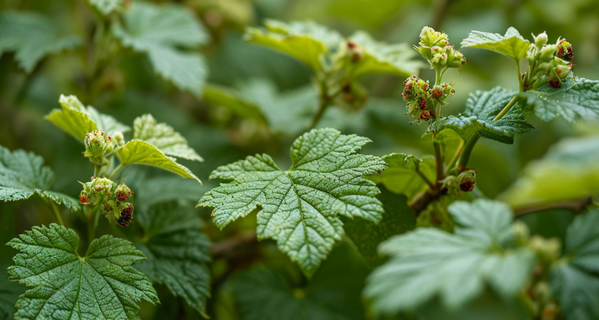 За 5 минут избавила смородину от галловой тли — лучше способа и не знала: красные «вздутыши» и скрученные листья забыты как «страшный сон»