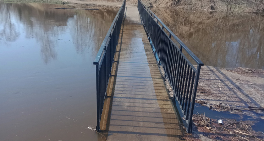 Бастрыкин приказал провести проверку из-за затопленного моста в Мантурово