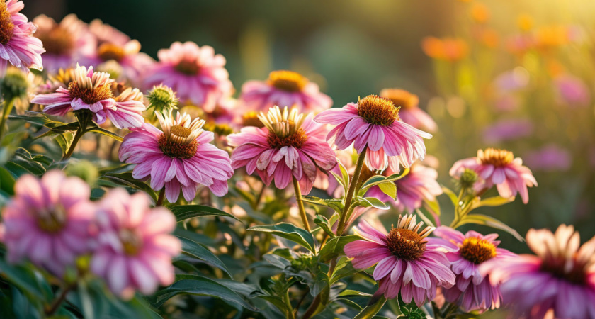 Самые неприхотливые многолетники - растут даже на глине и в уходе почти не нуждаются: красиво цветут до заморозков