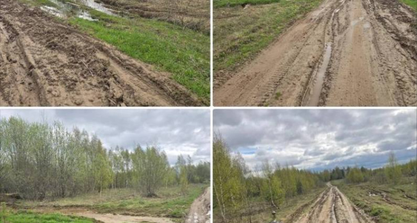 Жители бьют тревогу: в деревне Сорочково невозможно проехать из-за плохого качества дороги