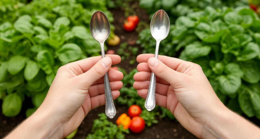 Дачники, этот хитрый трюк спасет вашу рассаду: понадобятся ложка и скотч