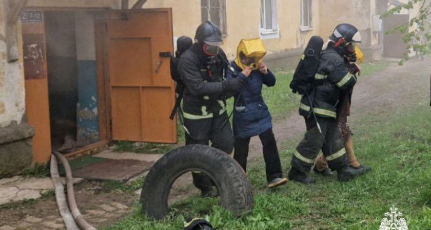 Смертельный пожар в Костроме: загорелся двухэтажный жилой дом