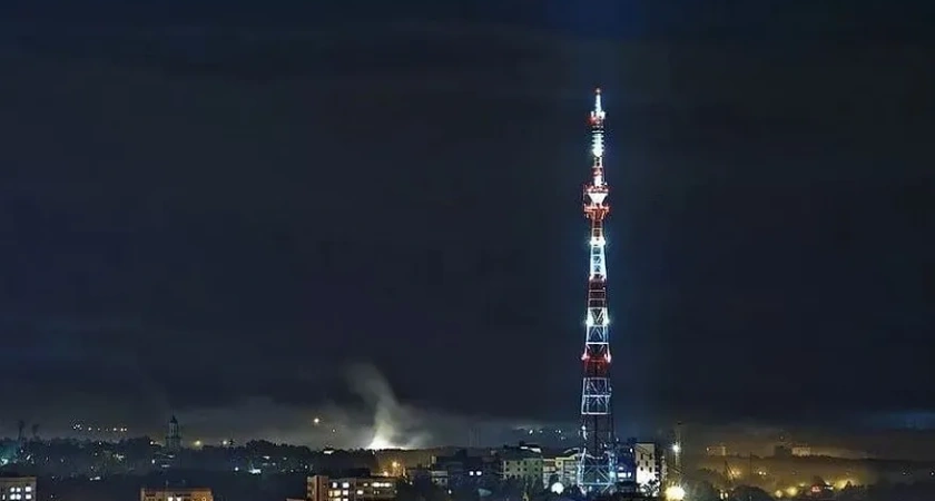 В Костроме в честь Дня Победы телебашня сменит подсветку