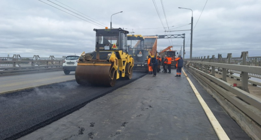 Восстановительные работы на мосту через Волгу в Костроме завершат к 1 июня