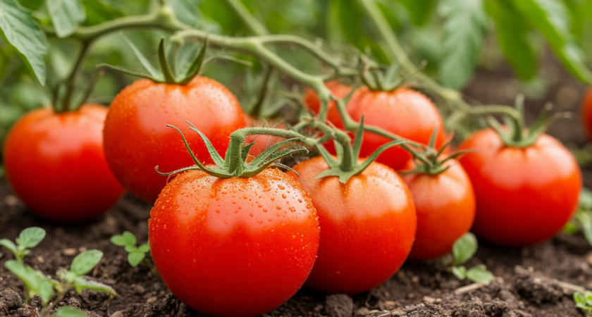 Кипячу в воде 100 г – забываю про фитофтороз томатов: помидоры вырастут без единого пятнышка сочные и как апельсин