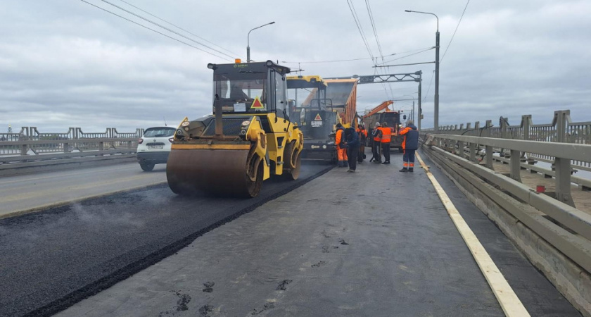 В Костроме подрядчик сообщил о скором завершении ремонта моста через Волгу