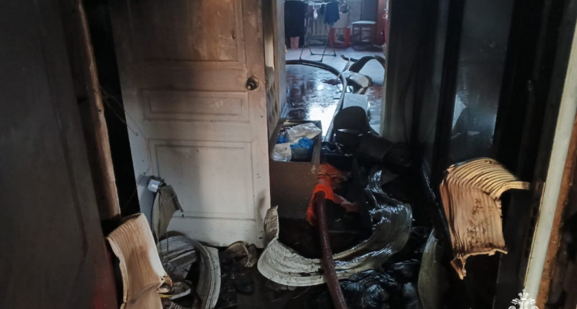 В Костроме потушили пожар в частном доме: ущерб от огня оценен