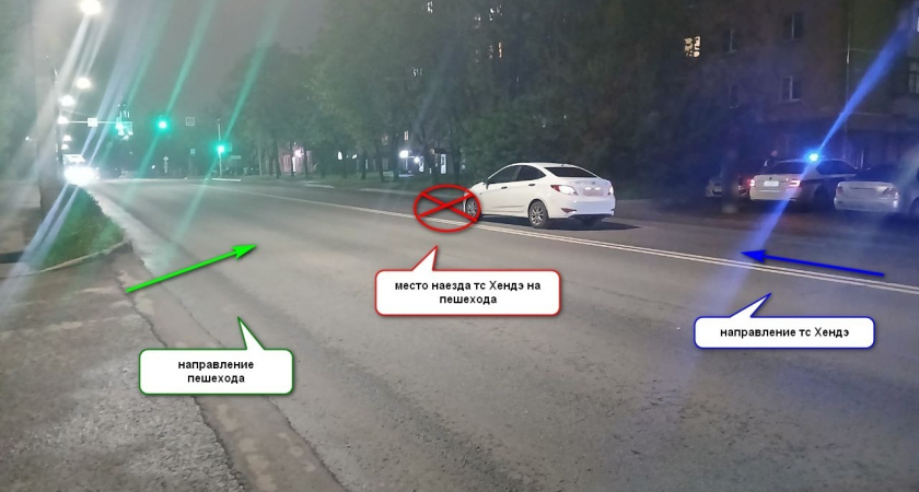 В Костроме на улице Нижняя Дебря иномарка сбила 45-летнюю женщину