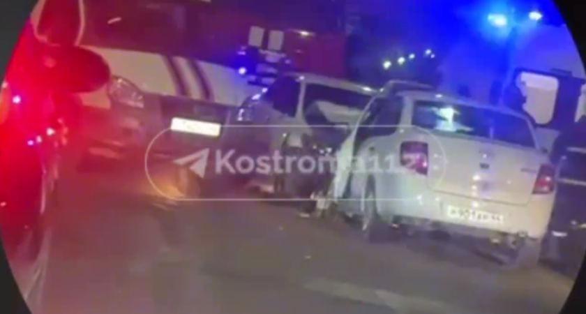 Пьяный водитель устроил лобовое ДТП на мосту через Волгу