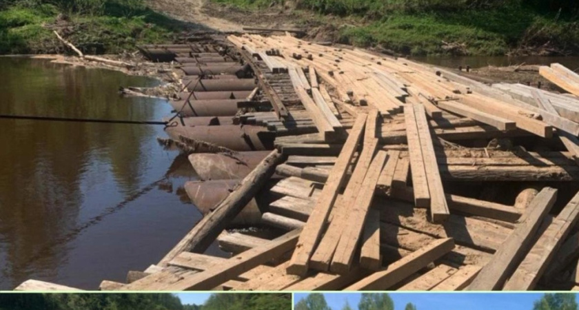 Прокуратура заинтересовалась мостом через Кострому в Солигаличе