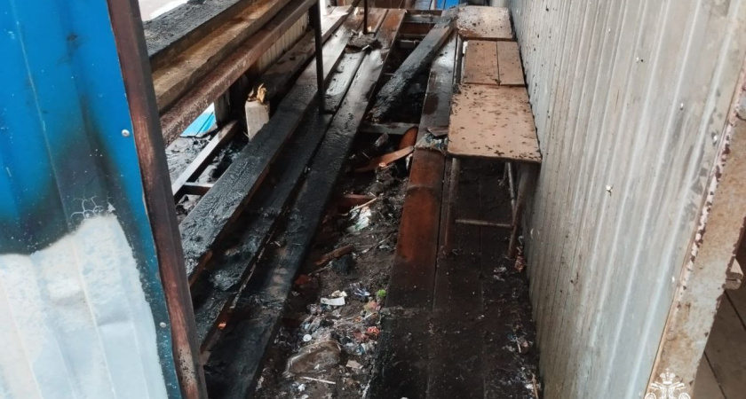 В Шарьинском районе за сутки произошло два пожара