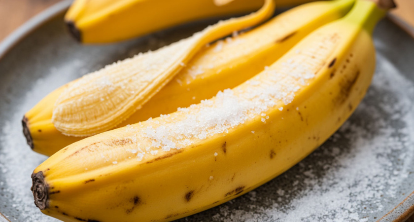 Банановую кожуру уже давно посыпаю солью — весь май не нарадуюсь своей смекалке: лучший лайфхак для лентяев