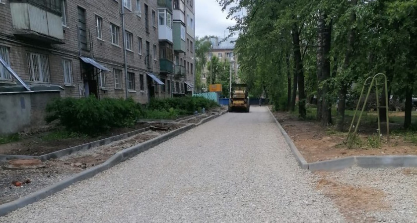 Девять дворов в Костроме близки к завершению благоустройства