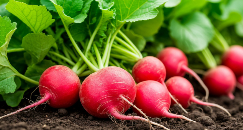 5 ложек на ведро — редис попрет словно на дрожжах: вырастет крупным и сочным — мощная подкормка после 16 июня