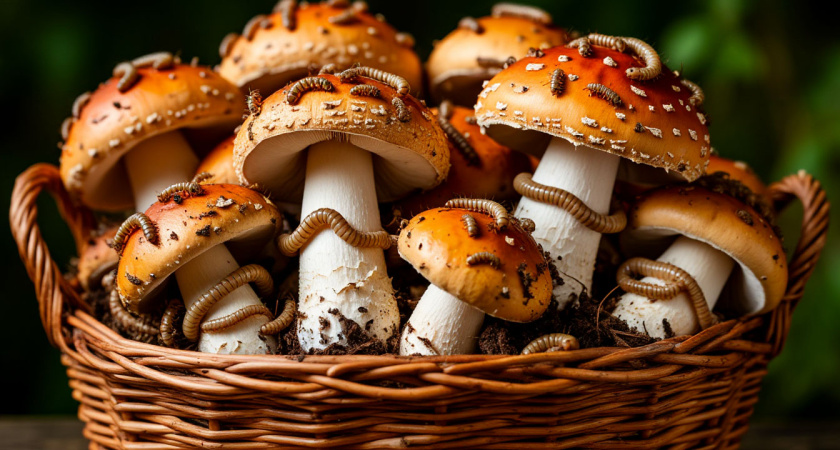 Червивые грибы: а можно ли есть их, если отварить и вымочить? Кандидат наук объяснил