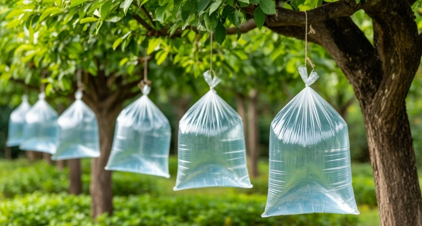 Соседи сначала крутили у виска, а теперь тоже все так делают: пакет с водой спасает урожай лучше любых химикатов