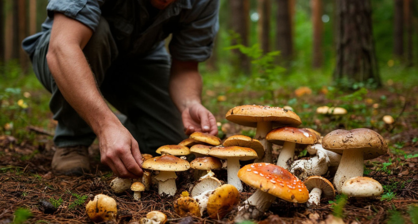Не ходи в тот лес, лишь потеряешь время: лесник показал, как определить место, где грибы можно собирать багажниками