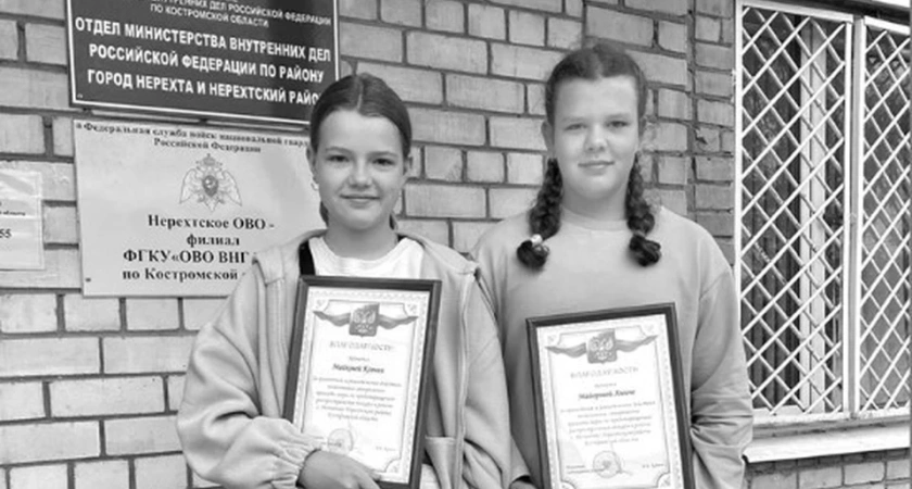 Две школьницы спасли дома в костромской деревне от пожара