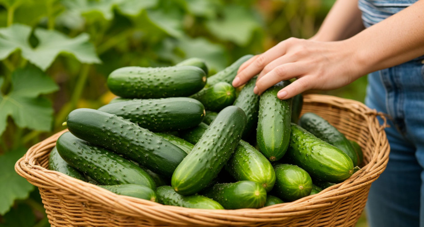 Развожу 1 ложку на 10 л воды для всех огурцов. Подкармливаю раз в неделю - урожай собираю тачками