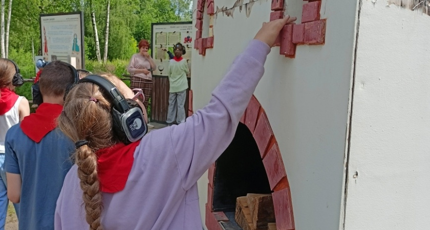 Костромской музей представил уникальный тактильный аудиофильм слепым детям