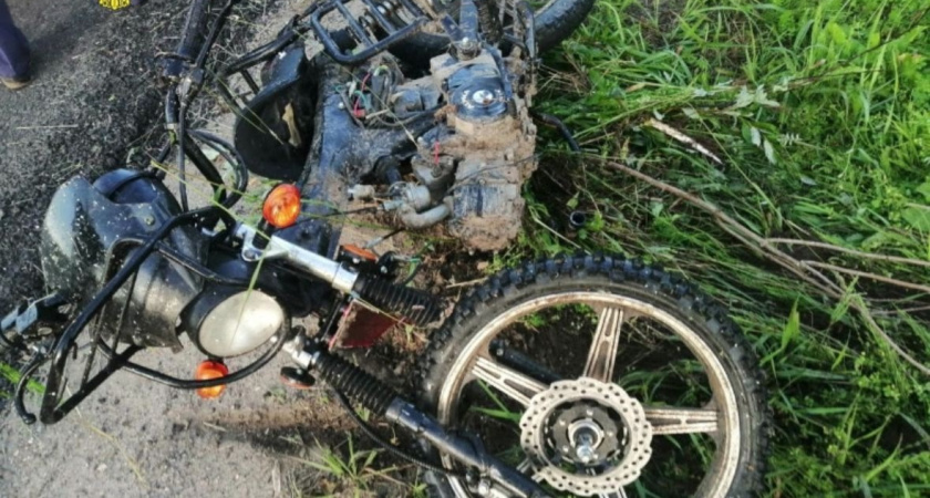 В Костромской области в ДТП с грузовиком погиб 18-летний водитель мопеда