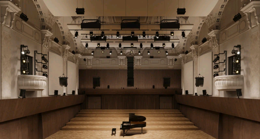 В Доме Радио начали реставрацию главного зала – Первой студии