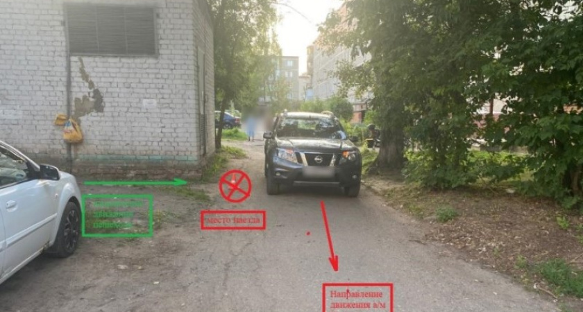В Волгореченске 11-летний ребенок выбежал под колеса Nissan Terrano