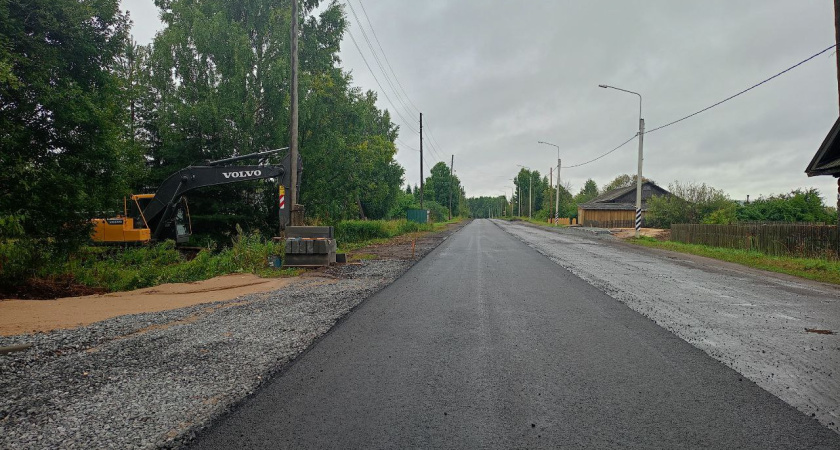 Подъезд к Пыщугу отремонтируют раньше срока несмотря на сложные работы