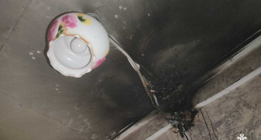 В Костромской области неисправность электропроводки привела к пожару в квартире