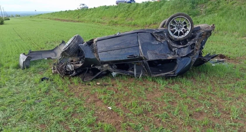 В Костромской области пьяный бесправник на "двенадцатой" врезался в дерево: есть пострадавшие
