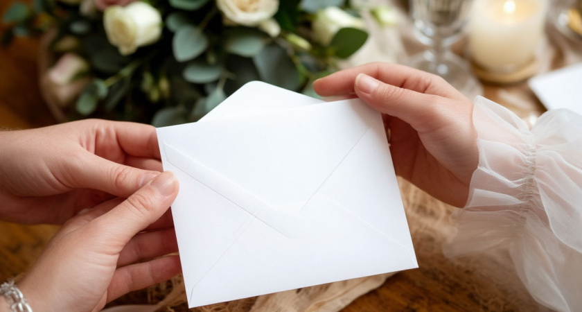 На свадьбу подарили пустой конверт — утром все вскрылось — такого не ожидал никто