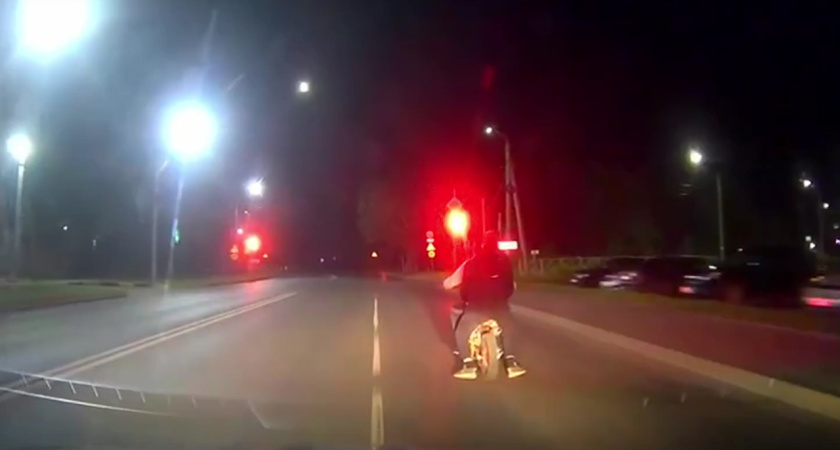 В Костроме пьяный бесправник на мотоцикле устроил погоню от автоинспекторов