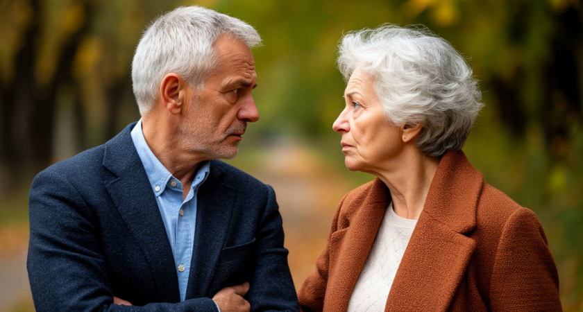 В 54 года мужчина решил развестись — навел справки о жене у соседки — и резко передумал