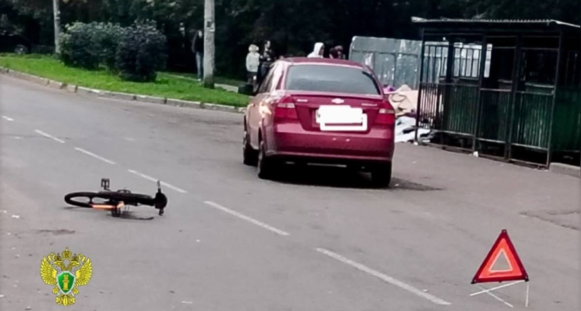 В Костроме 10-летний велосипедист оказался под колесами авто