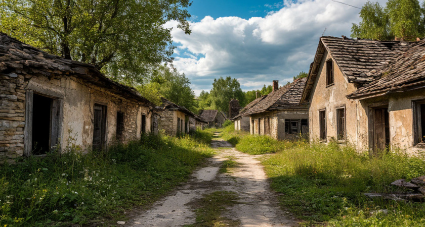 Колхозов нет, люди ушли, техника гниёт: моя опасная экспедиция в деревню-призрак Костромской области