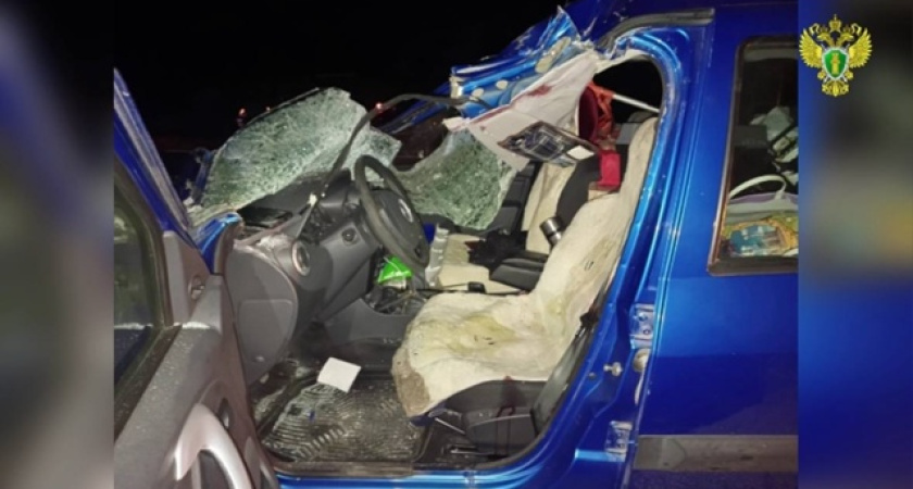 В Макарьевском районе в ДТП с лосем погиб 66-летний водитель "Ларгуса"