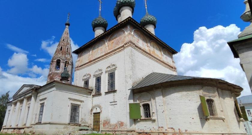 В Нерехте Костромской области отреставрируют старинную церковь