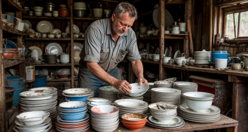 38-летний «алхимик» из Дулева: как рабочий научился добывать золото из краски для посуды и все это в обычном гараже