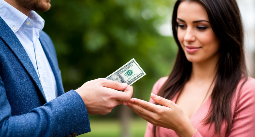 Каждый месяц отдавал бывшей по 10 тысяч рублей, но долг по алиментам вырос до 220 — это вообще законно?