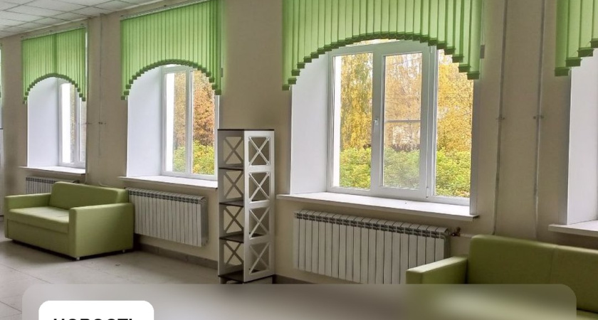 В Вохме Костромской области отремонтировали школу