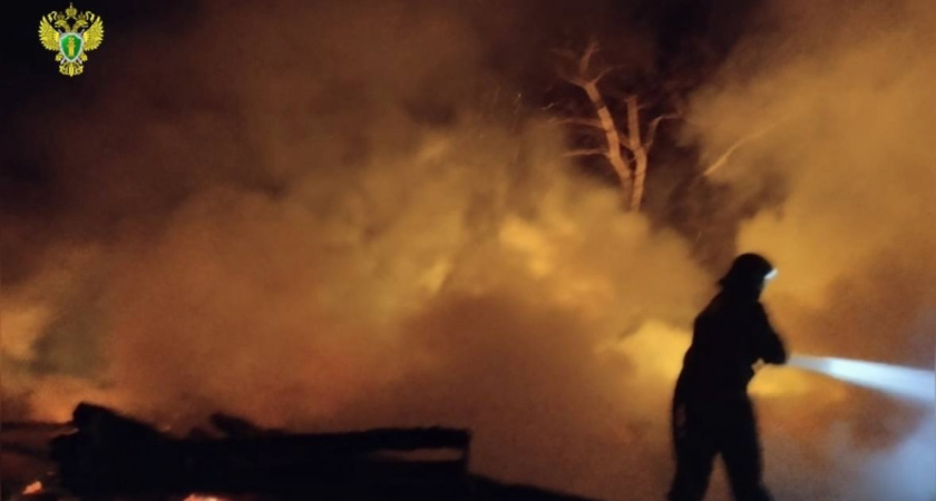 В Судиславском районе в сгоревшем жилом доме нашли тело мужчины