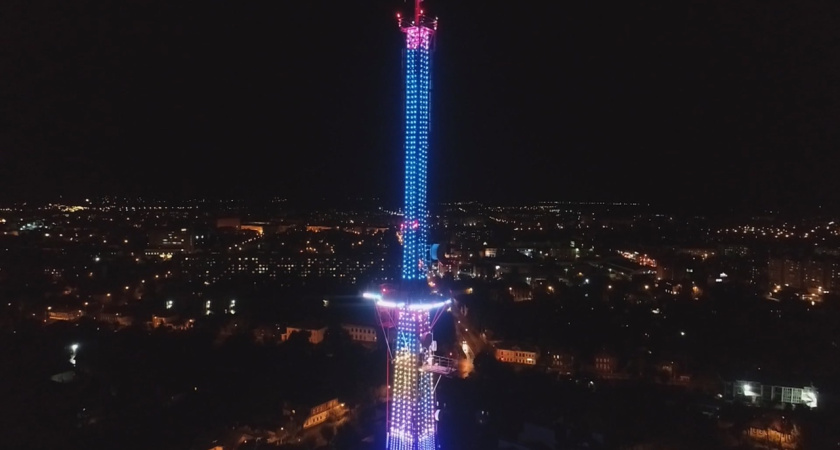 Костромская телебашня зажжется в честь Дня учителя